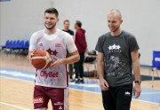 Basketbols, Latvijas vīriešu izlase: Treniņš - 11
