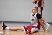 Basketbols, Latvijas vīriešu izlase: Treniņš - 14