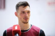 Basketbols, Latvijas vīriešu izlase: Treniņš - 32