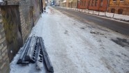 Sniega tīrīšana Bruņinieku ielā Rīgā - 1
