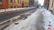 Sniega tīrīšana Bruņinieku ielā Rīgā - 3