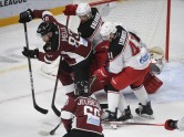 Hokejs, KHL spēle: Rīgas Dinamo - Vitjazj - 16