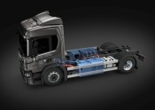 Scania hybrid electric powertrain 2021