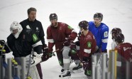 Hokejs, Latvijas hokeja izlase: Treniņš pirms "Pekina 2022" olimpiskajām spēlēm (28.01.2022) - 18