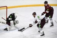 Hokejs, Latvijas hokeja izlase: Treniņš pirms "Pekina 2022" olimpiskajām spēlēm (28.01.2022) - 24