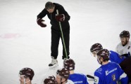 Hokejs, Latvijas hokeja izlase: Treniņš pirms "Pekina 2022" olimpiskajām spēlēm (28.01.2022) - 35