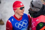 Pekinas olimpiskās spēles, distanču slēpošana: Raimo Vīgants un Roberts Slotiņš (15km klasika) - 4