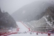 Pekinas olimpiskās spēles, kalnu slēpošana: Miks Zvejnieks (milzu slaloms) - 5