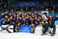 Pekinas olimpiskās spēles, hokejs: Somija - KOK