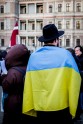 Protests pie Krievijas vēstniecības pret iebrukumu Ukrainā - 27
