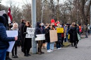 Protests pie Krievijas vēstniecības pret iebrukumu Ukrainā - 34