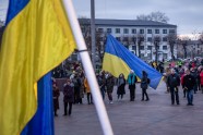 2. marta mītiņš Ukrainas atbalstam Ventspilī - 2