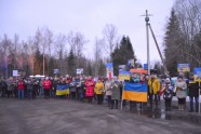 2. marta mītiņš Ukrainas atbalstam Latvijas un Igaunijas robežpunktā Unguriņos - 14
