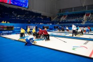 Pekinas paralimpiskās spēles, ratiņkērlings: Latvija - Zviedrija - 24