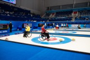 Pekinas paralimpiskās spēles, ratiņkērlings: Latvija - Zviedrija - 30