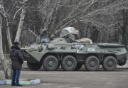 Krievijas BTR-80 Ukrainā 