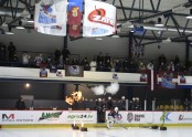 Hokejs, OHL fināls: Zemgale/LLU - Olimp/Venta2002 (pirmā spēle) - 1