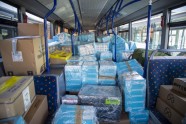Uz Ukrainu dodas humānās palīdzības piepildīti 11 SIA "Rīgas satiksmes" autobusi - 3