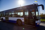 Uz Ukrainu dodas humānās palīdzības piepildīti 11 SIA "Rīgas satiksmes" autobusi - 13