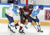 Hokejs, pārbaudes spēle: Latvija - Kazahstāna (9. maijs) - 9