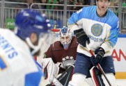 Hokejs, pārbaudes spēle: Latvija - Kazahstāna (9. maijs) - 33