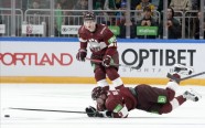 Hokejs, pārbaudes spēle: Latvija - Kazahstāna (9. maijs) - 34