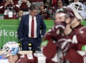 Hokejs, pārbaudes spēle: Latvija - Kazahstāna (9. maijs) - 45