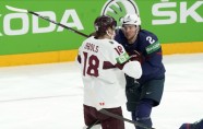 Hokejs, pasaules čempionāts 2022: Latvija - ASV - 12