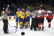 Hokejs, pasaules čempionāts 2022: Zviedrija - Austrija - 4