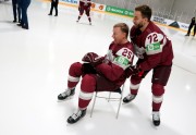 Hokejs, pasaules čempionāts 2022. Latvijas izlases fotosesija - 1