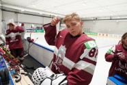Hokejs, pasaules čempionāts 2022. Latvijas izlases fotosesija - 3