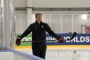 Hokejs, pasaules čempionāts 2022. Latvijas izlases fotosesija - 26
