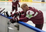 Hokejs, pasaules čempionāts 2022. Latvijas izlases fotosesija - 34