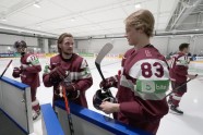 Hokejs, pasaules čempionāts 2022. Latvijas izlases fotosesija - 35