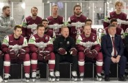 Hokejs, pasaules čempionāts 2022. Latvijas izlases fotosesija - 42