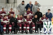 Hokejs, pasaules čempionāts 2022. Latvijas izlases fotosesija - 46