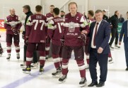 Hokejs, pasaules čempionāts 2022. Latvijas izlases fotosesija - 50