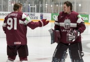 Hokejs, pasaules čempionāts 2022. Latvijas izlases fotosesija - 58