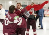 Hokejs, pasaules čempionāts 2022. Latvijas izlases fotosesija - 65