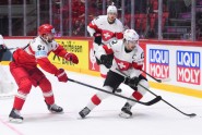 Hokejs, pasaules čempionāts 2022: Dānija - Šveice - 3
