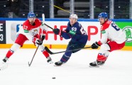 Hokejs, pasaules čempionāts 2022: ASV - Čehija - 20