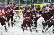 Hokejs, pasaules čempionāts 2022: Latvija - Zviedrija - 1