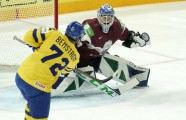 Hokejs, pasaules čempionāts 2022: Latvija - Zviedrija - 5