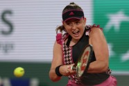Teniss, French Open: Jeļena Ostapenko - Alizē Kornē - 1