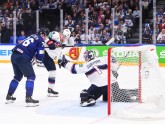 Hokejs, pasaules čempionāts, pusfināls: Somija - ASV  - 12