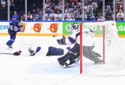 Hokejs, pasaules čempionāts, pusfināls: Somija - ASV  - 14