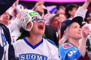 Hokejs, pasaules čempionāts, pusfināls: Somija - ASV  - 16