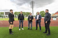 "Daugavas" stadions: izbīdāmais jumts nodots ekspluatācijā - 5