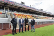 "Daugavas" stadions: izbīdāmais jumts nodots ekspluatācijā - 6