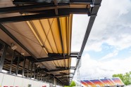 "Daugavas" stadions: izbīdāmais jumts nodots ekspluatācijā - 14
